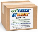 19 lb. Bulk ecoGEEKS O! Boost (OXY-Boost) Oxygen Bleach (BUY 3 OR MORE for $8 OFF PER BOX!)
