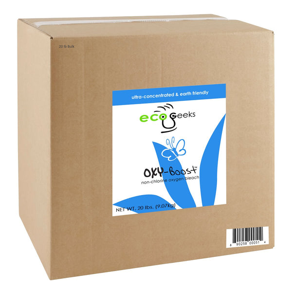 ecogeeks oxyboost 20 lb free shipping bulk oxygen bleach